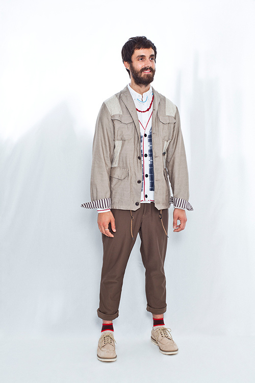 ホワイトマウンテニアリング(White Mountaineering) 2014年春夏メンズコレクション  - 写真13