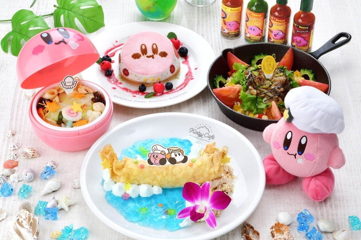 星のカービィがテーマ「カービィカフェ」“スーベニアプレート”付き夏 