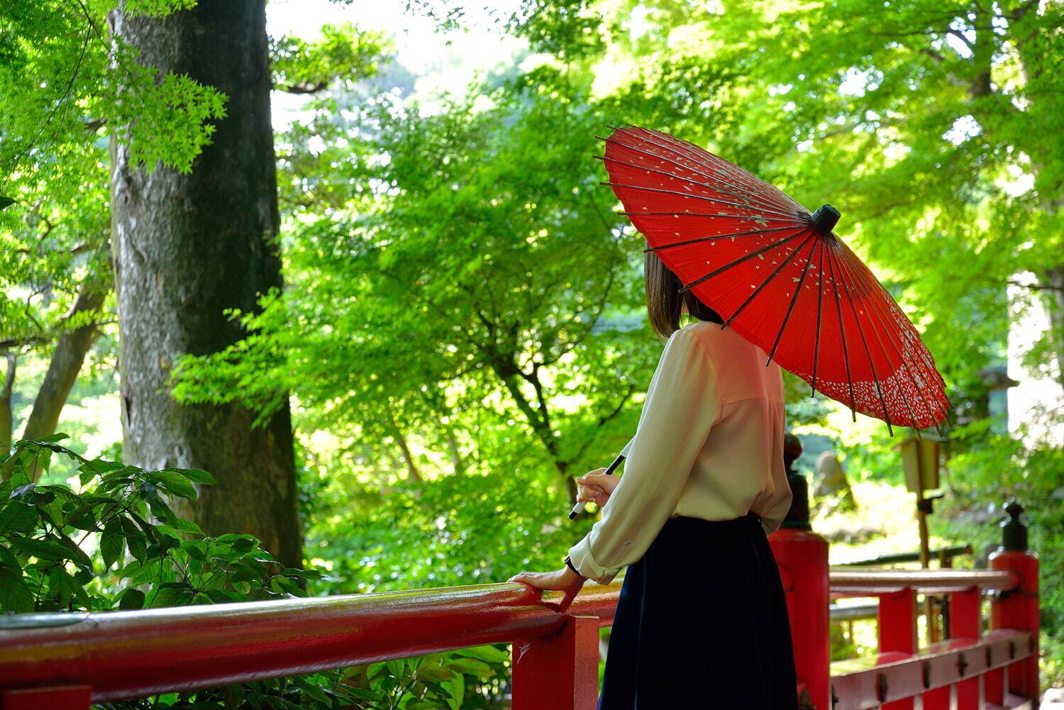 ホテル椿山荘東京の庭園がミスト量120％の「“涼”雲海」に、江戸風鈴や竹籠灯りと楽しむ夏の涼｜写真12