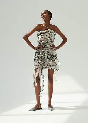 クリスティアーノ ブラーニ(Cristiano Burani) 2021年プレフォールウィメンズコレクション  - 写真9