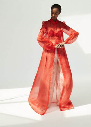 クリスティアーノ ブラーニ(Cristiano Burani) 2021年プレフォールウィメンズコレクション  - 写真12