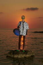 MSGM 2022年春夏メンズコレクション - 永遠のカノン、海と空の融合｜写真21