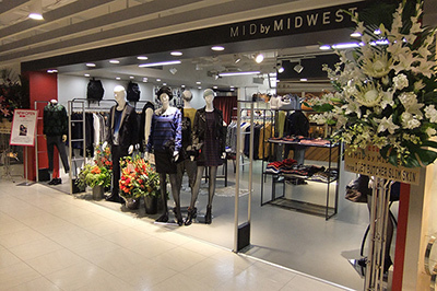 福岡パルコにミッドウエストの新店舗「MID by MIDWEST」オープン