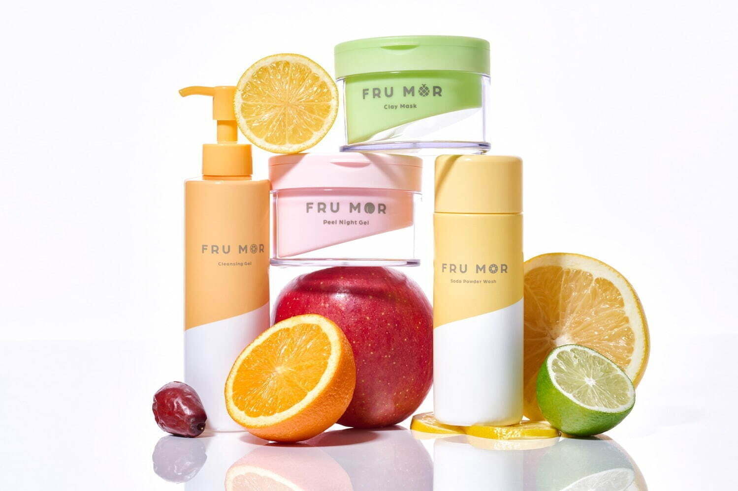 フェイスパック｜“フルーツ生まれ”の新スキンケアブランド「フルモア(FRU MOR)」塗って寝るだけナイトジェルなど