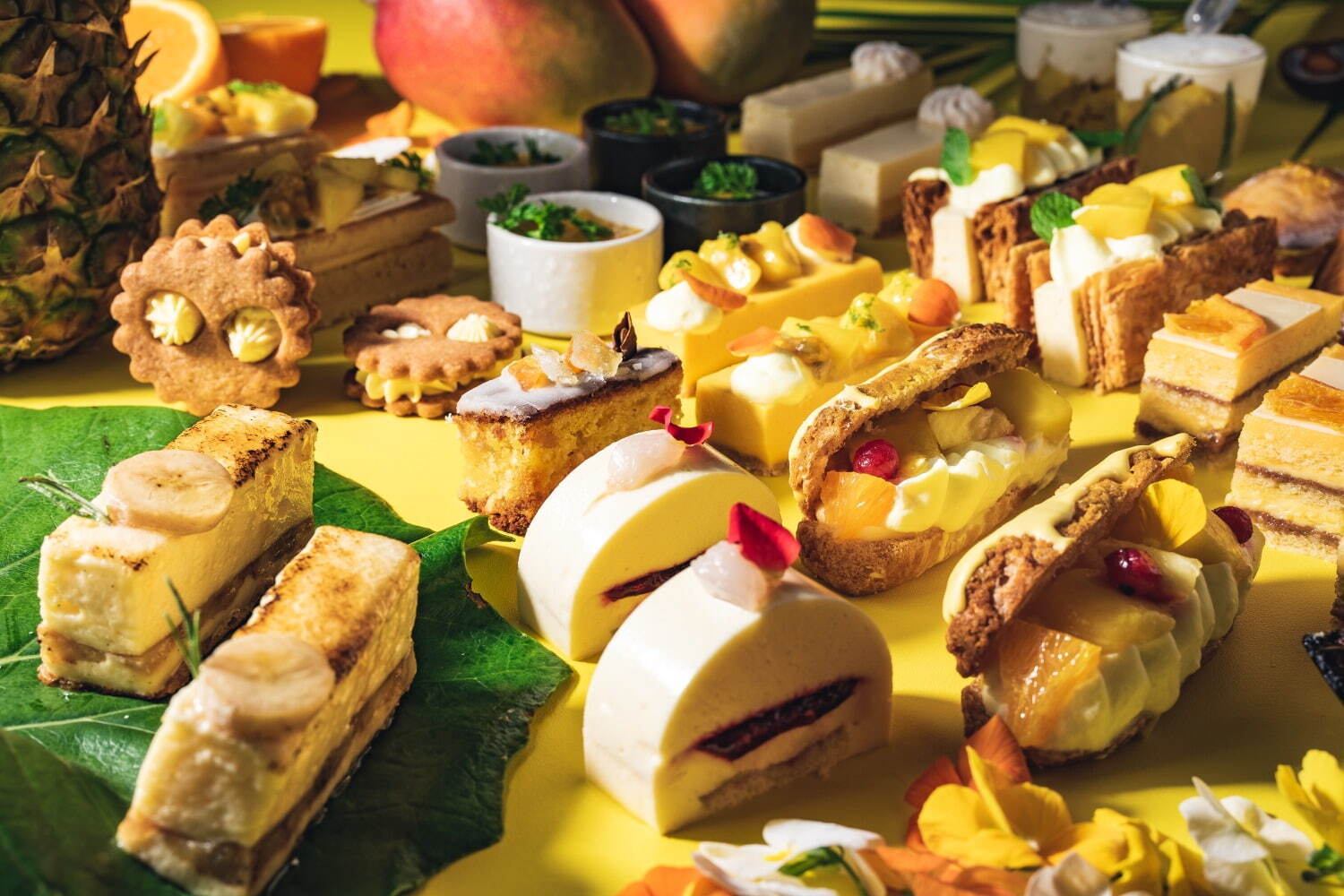 南国フルーツのスイーツブッフェ、大阪で - マンゴーやパイナップルを使ったフランス伝統菓子など｜写真5