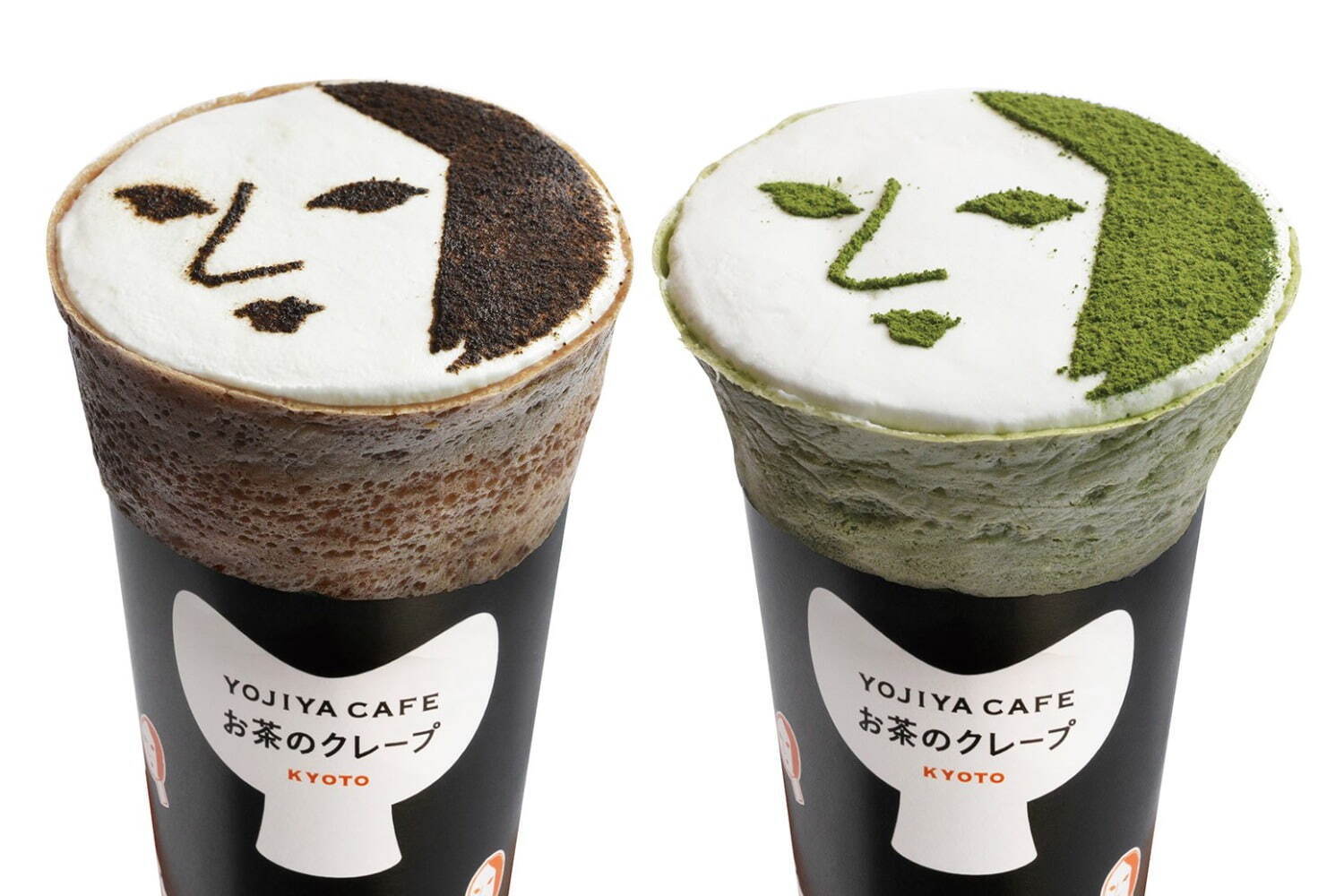 日本茶｜クレープ専門店「よーじやカフェ お茶のクレープ」京都ポルタに新店舗、限定フレーバー“ミルクティー”も