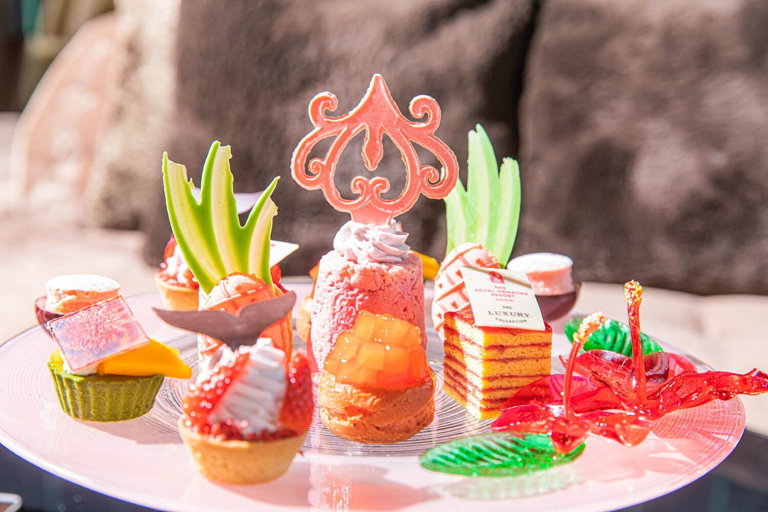 アフタヌーンティー「Pink Palace Afternoon Tea Inspired by The Royal Hawaiian Resort」6,500円