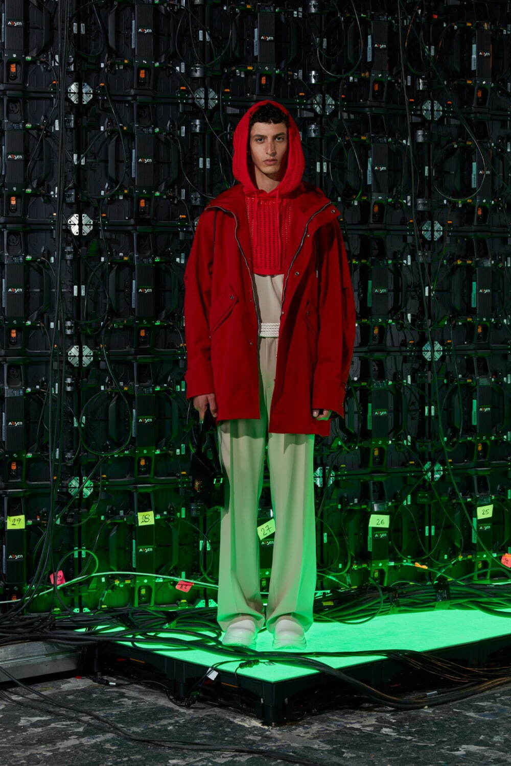 ウー ヨン ミ 2022年春夏｜male マウンテンパーカー