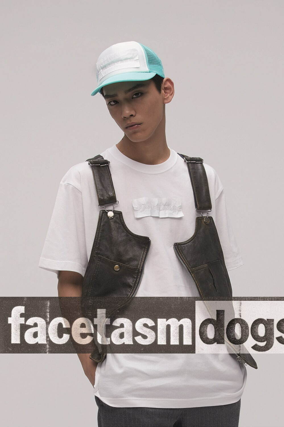 dogs cap キャップ　kohh ネイビー