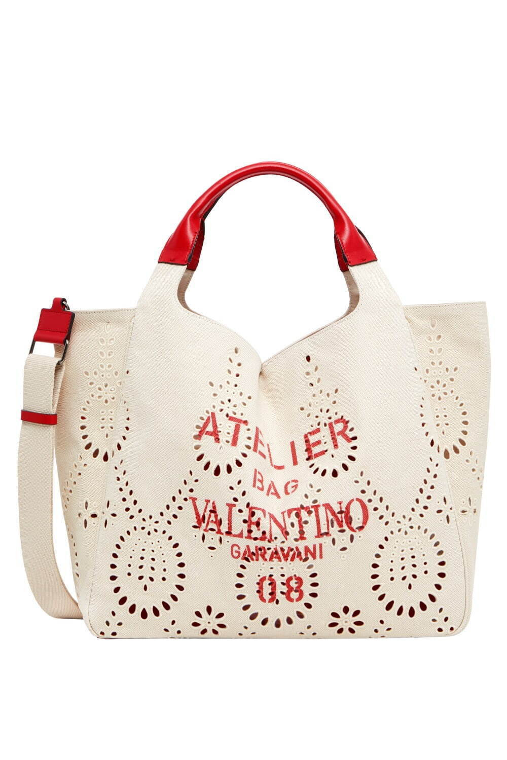 ヴァレンティノ「アトリエ」新作バッグ＆シューズ、刺繍を施した 