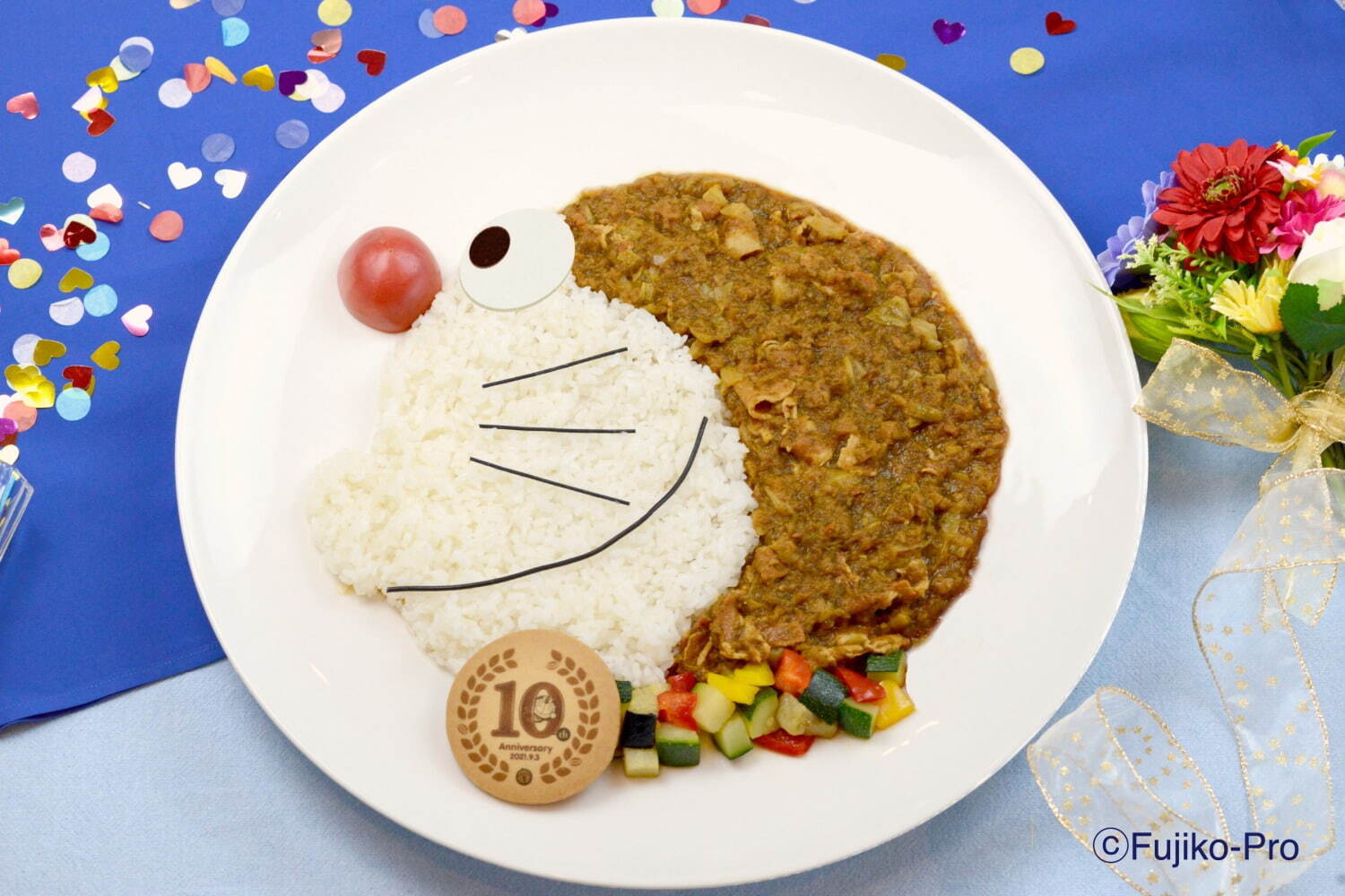 「ドラえもん」“もんじゃ”カレー＆モンブラン、神奈川の藤子・F・不二雄ミュージアムカフェ新作｜写真1