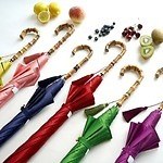 ダブリュピーシー(Wpc.) サテンフルーツパラソル｜写真3