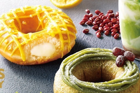 ドーナツ｜クリスピー・クリームの夏限定ドーナツ「ムチモチ 宇治抹茶 モンブラン」＆「柚子 パンナコッタ」