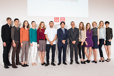 ユニクロ、シルク商品を初の世界展開 - 滝沢直己、ニコラ・フォルミケッティがディレクション