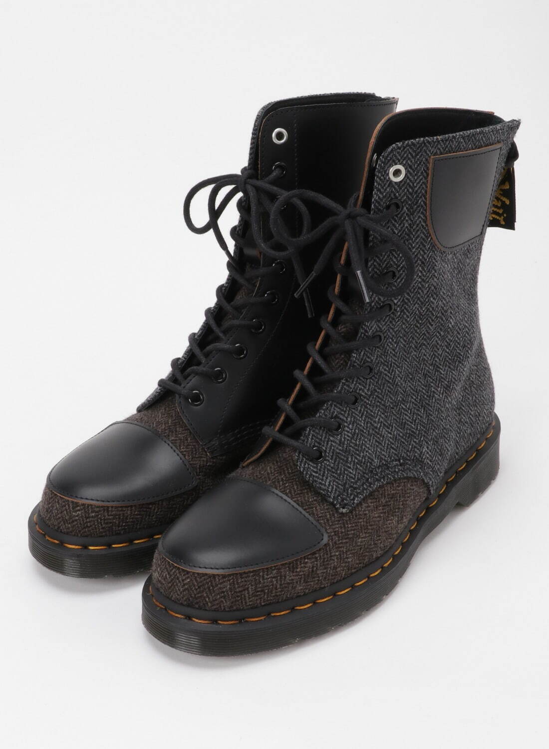 Dr.Martens ドクターマーチン Y's コラボ 10ホール ブーツ 黒