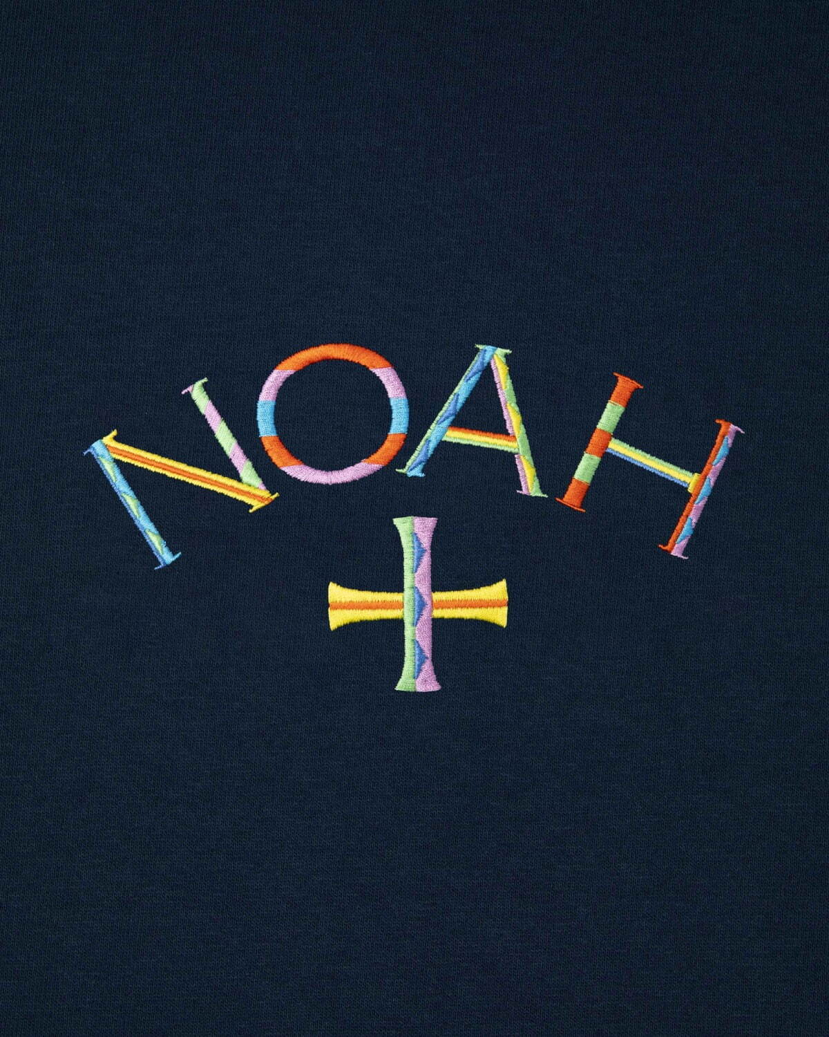 NOAH NYC 豹柄 パーカー CORE LOGO 刺繍