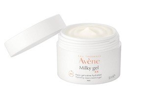 「アベンヌ ミルキージェル EX 」24時間潤う高保湿ジェルクリーム、洗顔後これ1つでOK