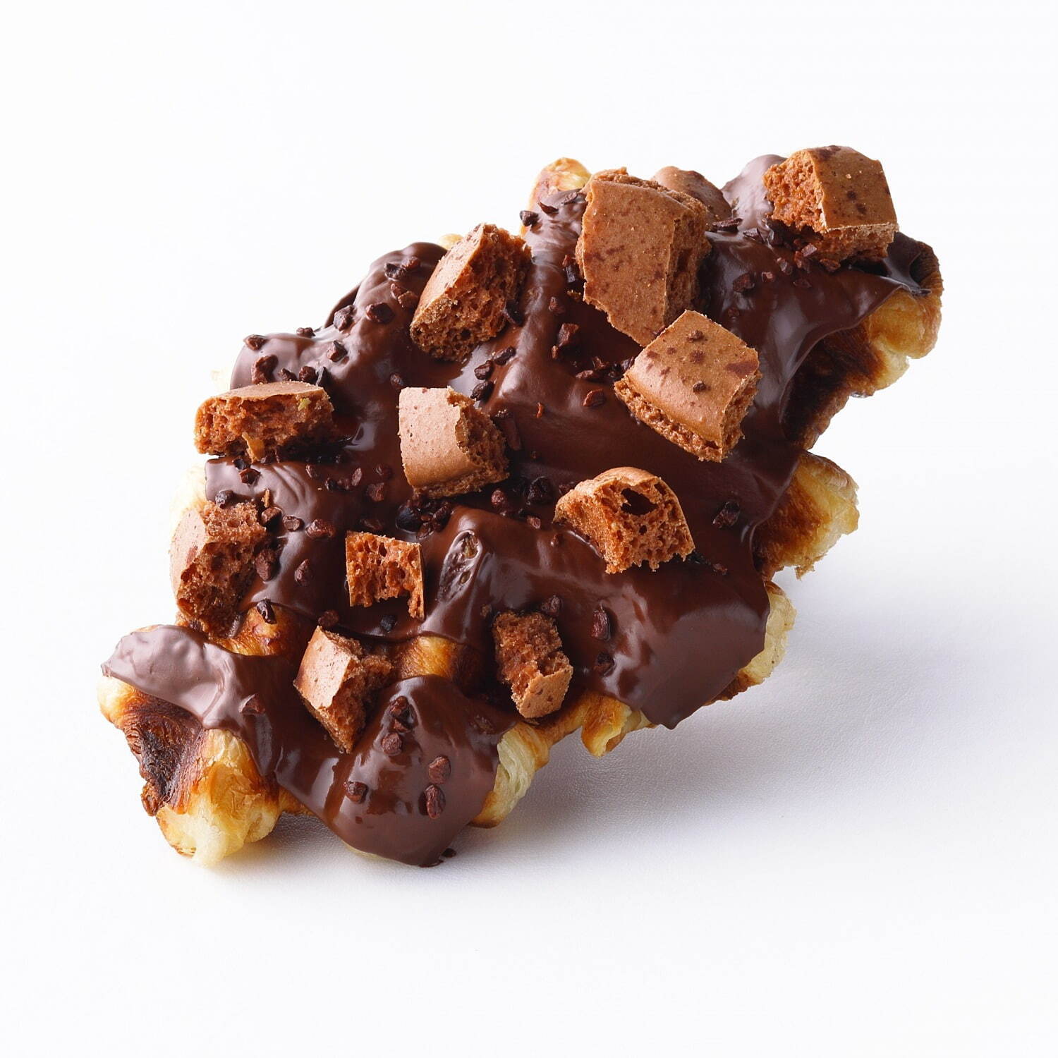 クロッフル ダークチョコレート 550円※イートインのみ