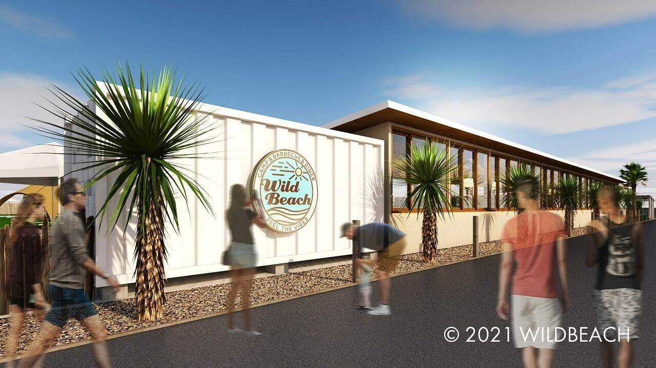 「ワイルドビーチ座間」気軽に砂浜BBQ！都市型アウトドア施設、隣接イオンモールの購入食材持ち込みOK｜写真1