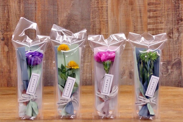 「花の自動販売機」