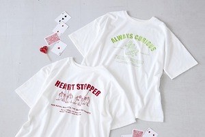 ディズニー『ふしぎの国のアリス』×グリーン パークス、作中シーン＆セリフ入りTシャツやトートバッグ
