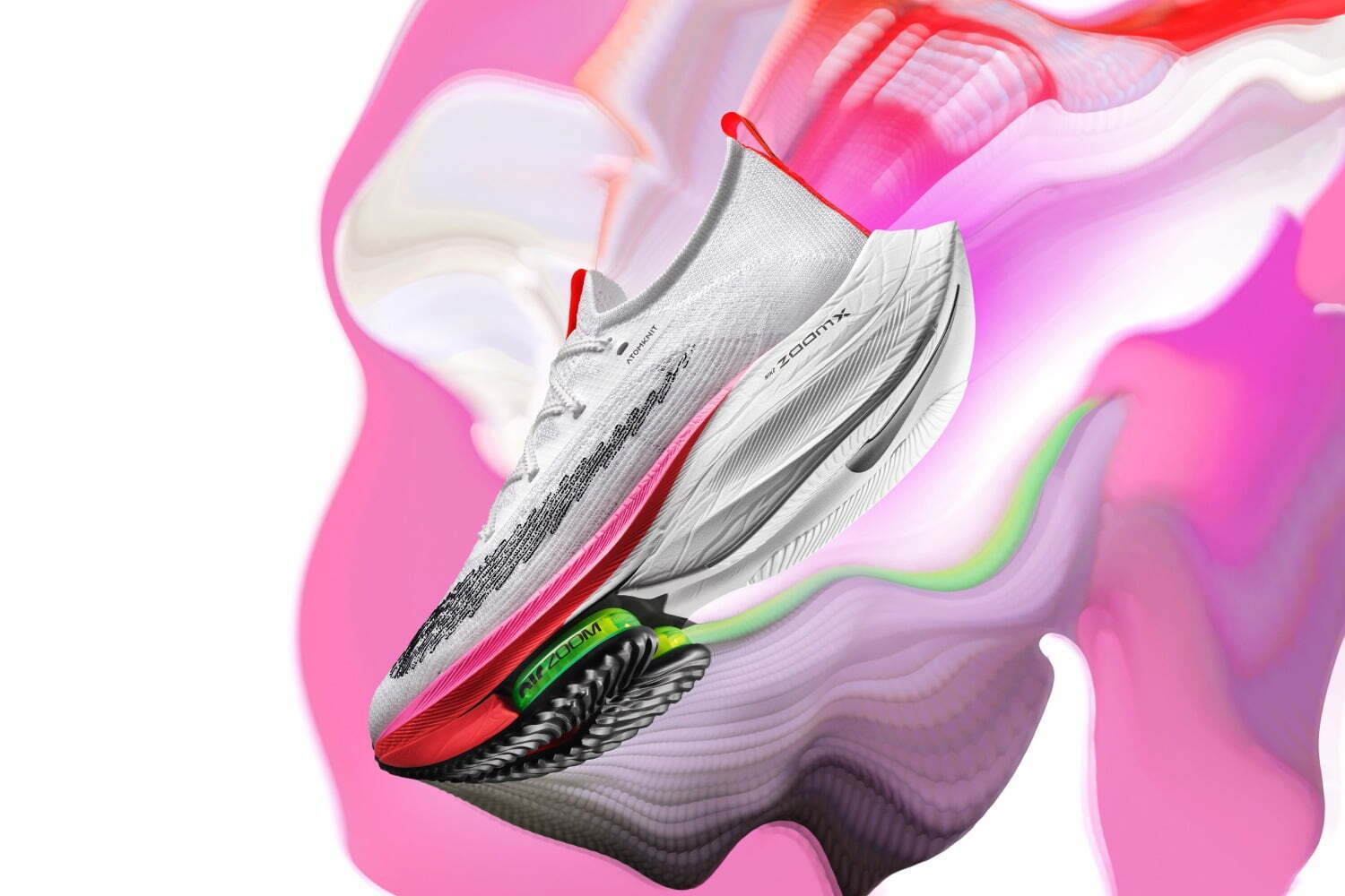 ナイキの厚底スニーカー、白×暖色のオリジナル色“ローディシアス”の新作