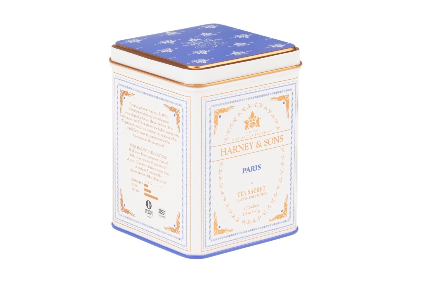 ハーニー＆サンズ「世界を旅する」紅茶、“花の都パリ”着想のカシス×キャラメルアールグレイなど