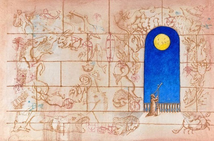 《『星の使者 ガリレオ・ガリレイ』原画》 1996年