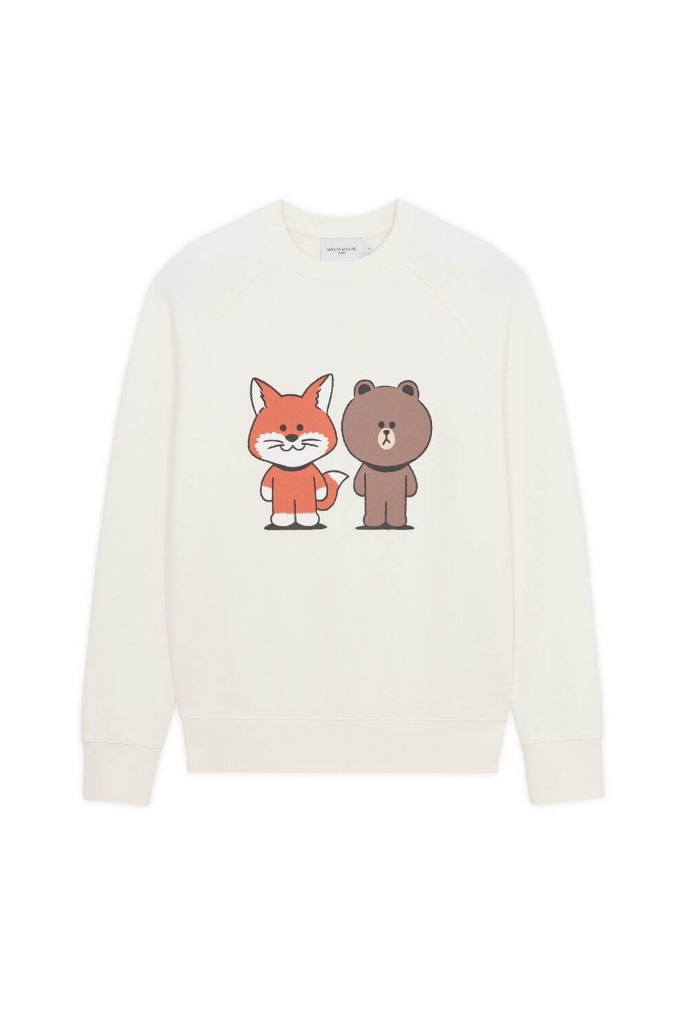 メゾン キツネ“LINE FRIENDS風”キツネ×ブラウンのコラボTシャツ、トート＆マグも｜写真22