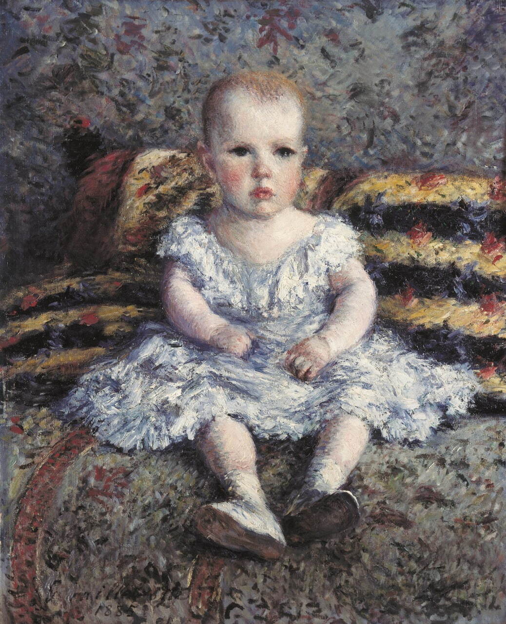 ギュスターヴ・カイユボット《子どものモーリス・ユゴーの肖像》1885年、油彩・カンヴァス
ASSOCIATION DES AMIS DU PETIT PALAIS, GENEVE