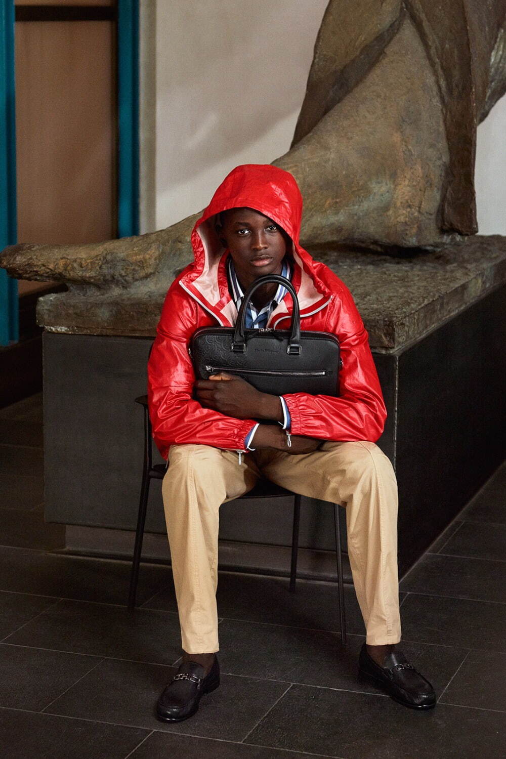 フェラガモ 2022年リゾート｜ ダウンジャケット