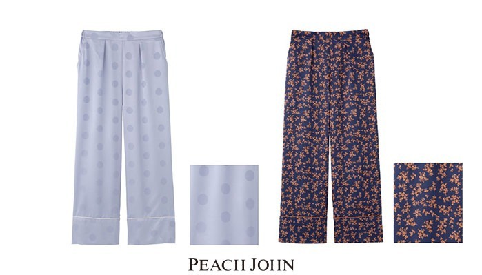 ピーチ・ジョン“上下選べる”人気パジャマに新作、パッド付きTシャツ＆2WAYローブワンピ｜写真5