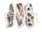 VANS新作スニーカー、ヴィンテージ風スカル＆花柄のローカットモデル｜写真1
