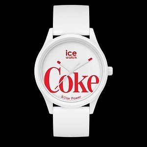 アイスウォッチ コカ コーラのソーラー腕時計 レッドやブラックの コカ コーラカラー で ファッションプレス