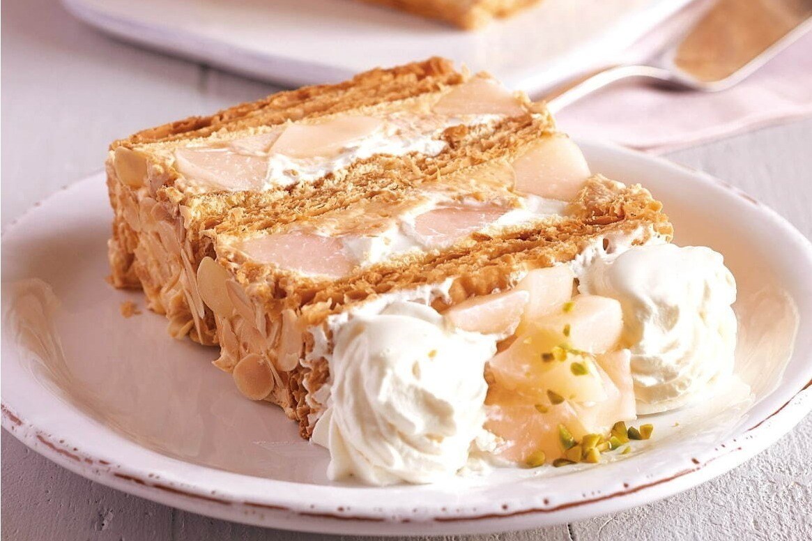 キハチ 青山本店「ピーチメルバパイ」