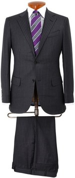 高級　ベルベスト×バーニーズニューヨーク　ストライプスーツ　ネイビー　44 SUIT UP AT BARNEYS Vol.01 | BARNEYS NEW YORK OFFICIAL SITE