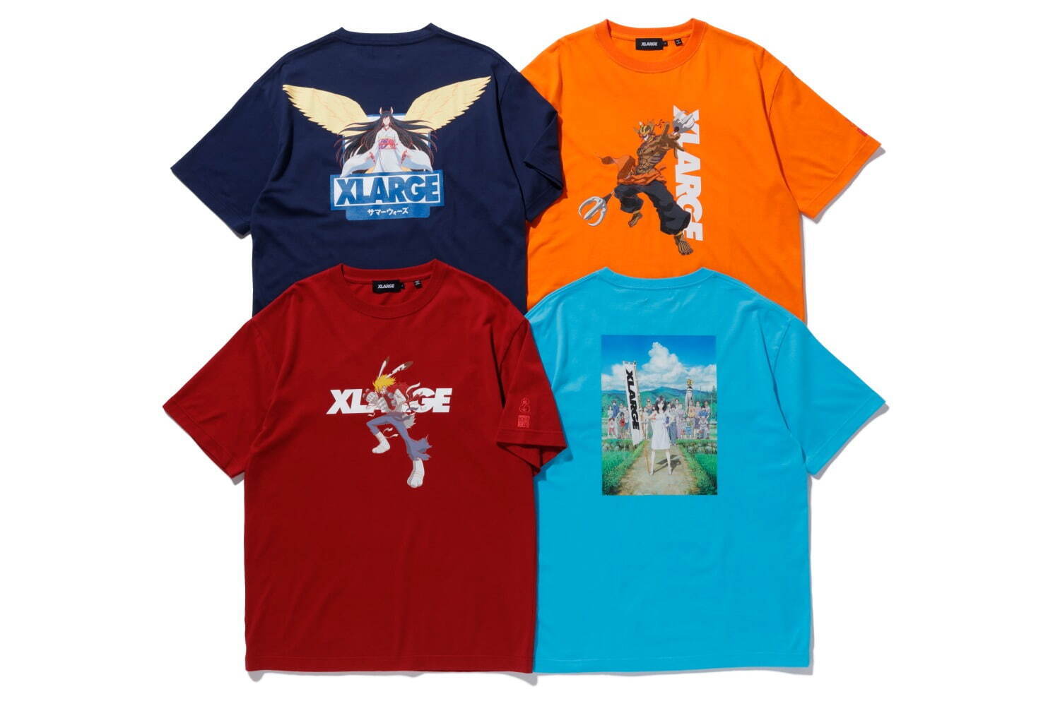 Xlarge 映画 サマー ウォーズ 夏希やキングカズマのアバターtシャツやモバイルケース ファッションプレス