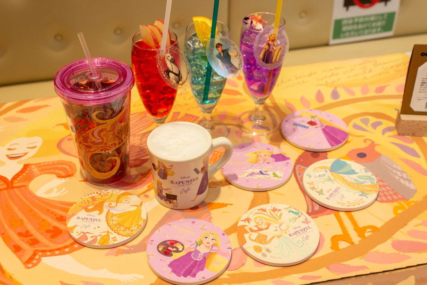 「塔の上のラプンツェル」OH MY CAFEが東京・大阪・名古屋で、“塔の中”をテーマにした世界観｜写真44