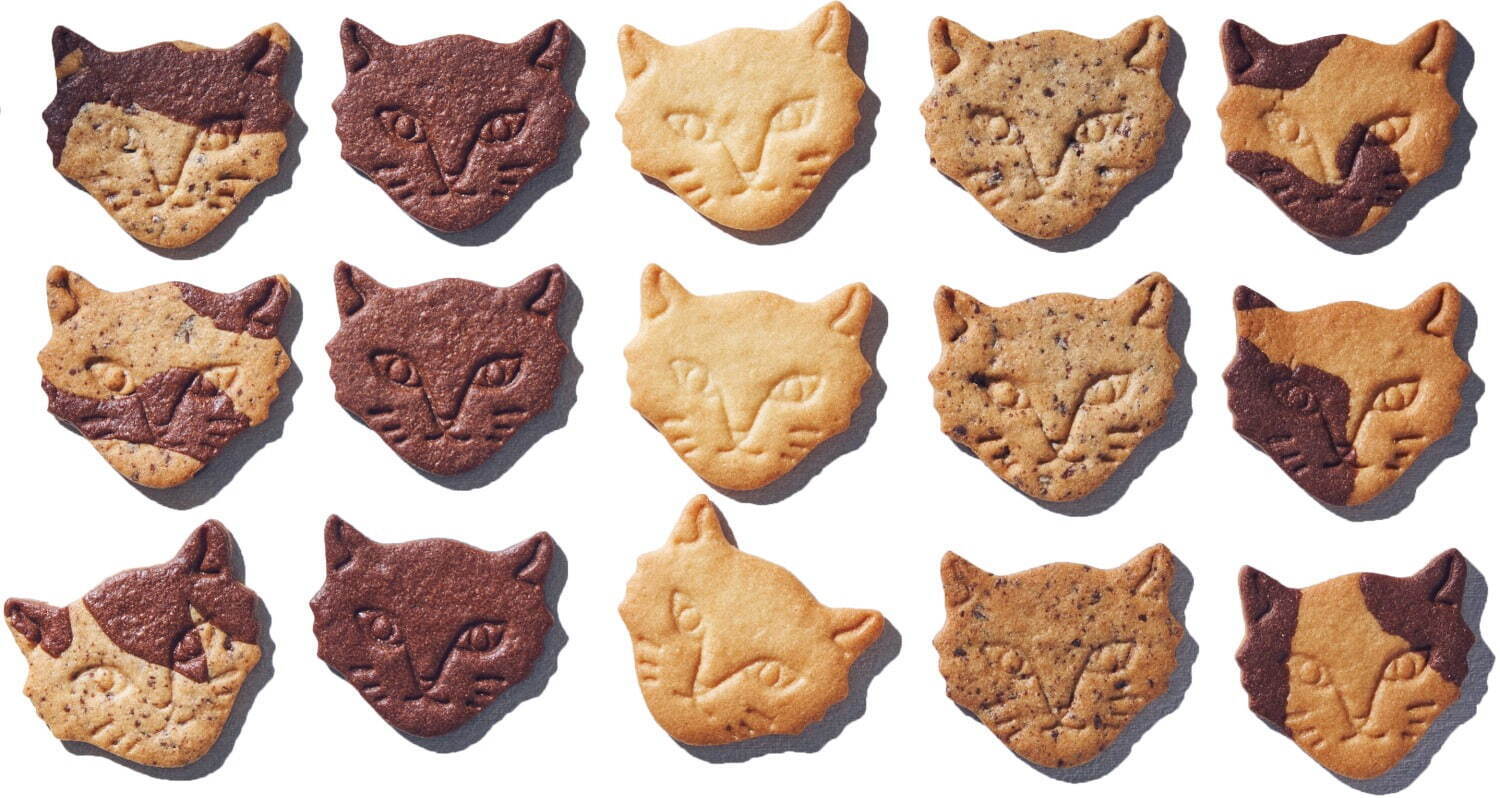 「Miracle Cat Cookie Tin」15枚入り(5種×各3枚) 2,400円