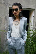 サンローラン 2022年春夏メンズコレクション  - 未来を見据える自然調和｜写真42