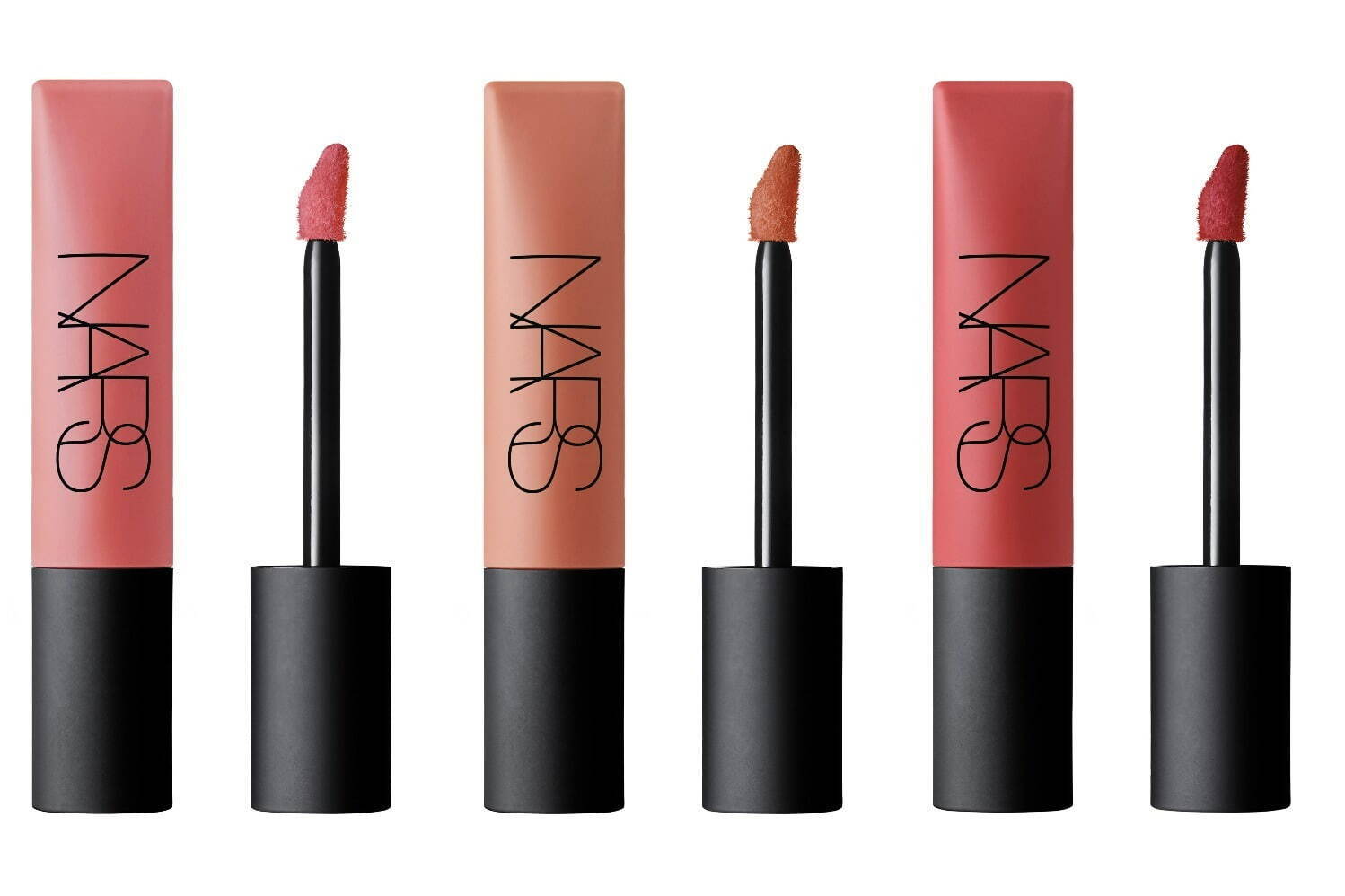 NARS21年秋“空気にキス”されるような軽やかマットリップに新色、上品ローズや鮮烈レッド｜写真1