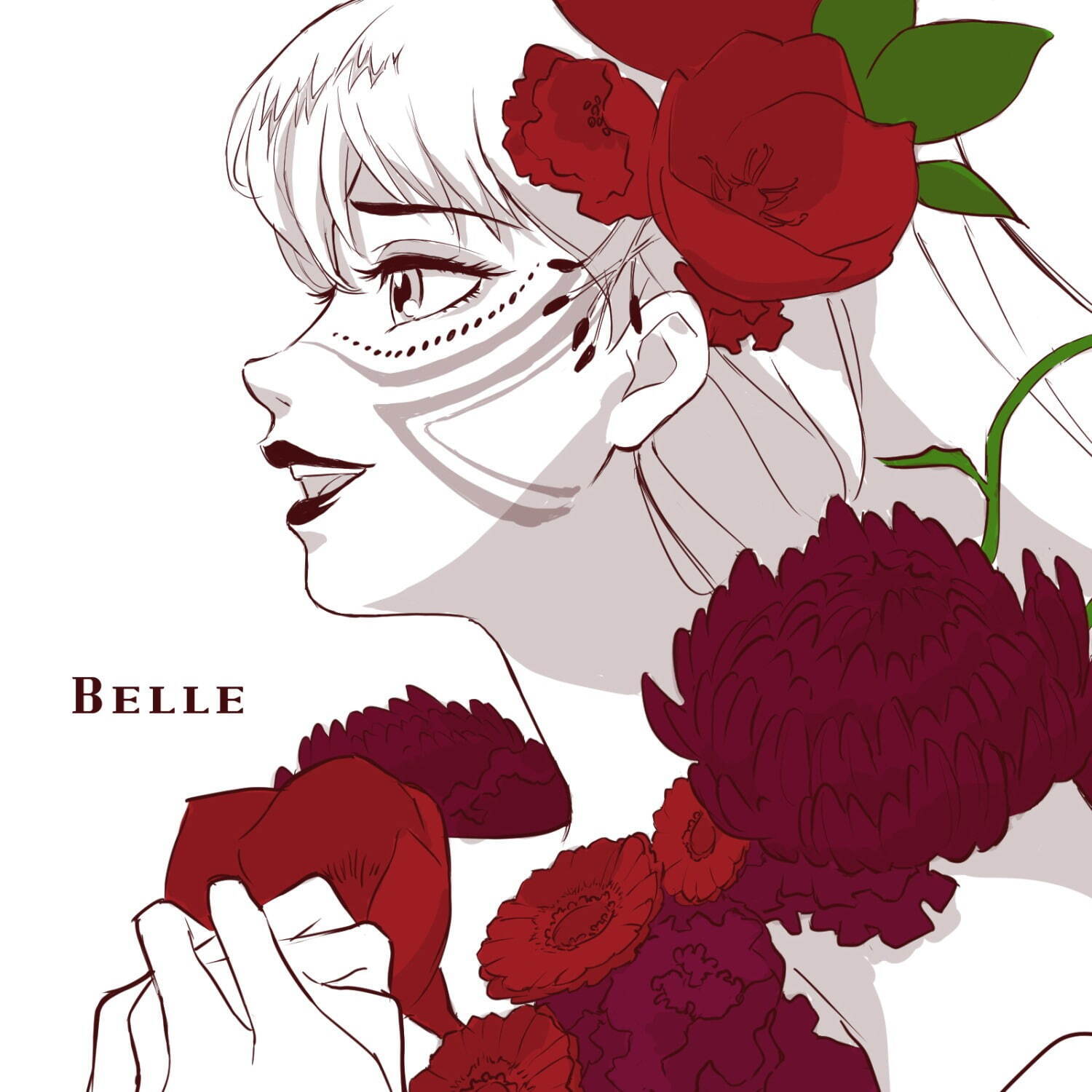 新品カラー盤レコード2LP サントラ OST 竜とそばかすの姫 Belle