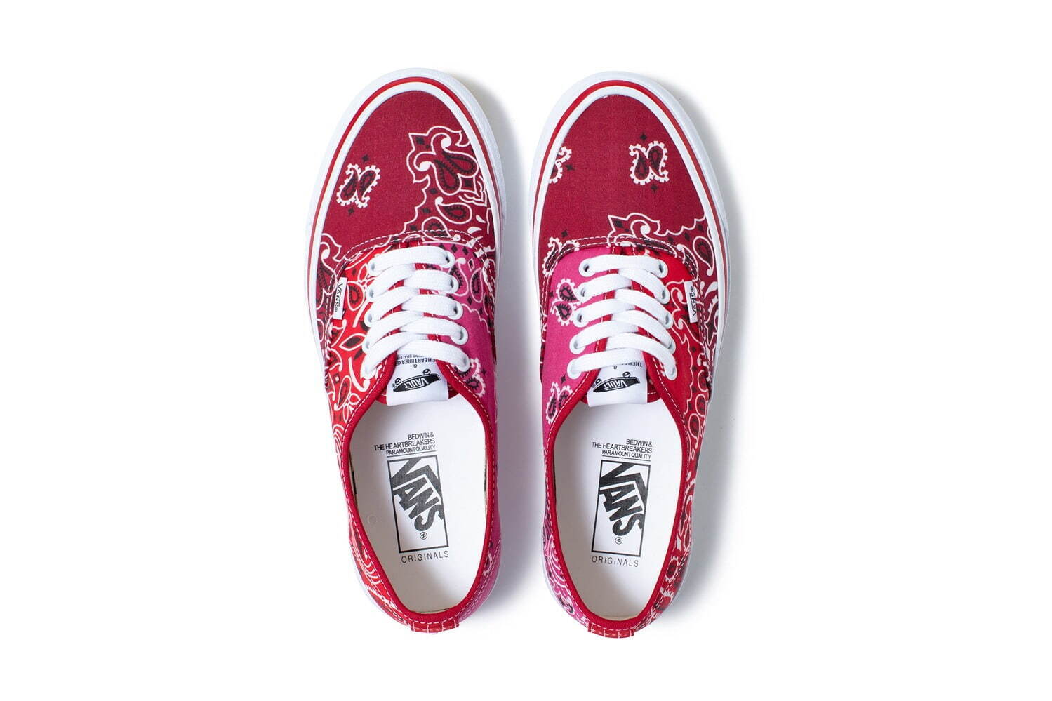 ベドウィン＆ザ・ハートブレイカーズ×VANSのスニーカー、US製バンダナを使った唯一無二の一足｜写真1