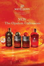 モルトンブラウン21年秋フレグランス、アンバーウッディの香りの香水＆ラメ入りシャワージェル｜写真1