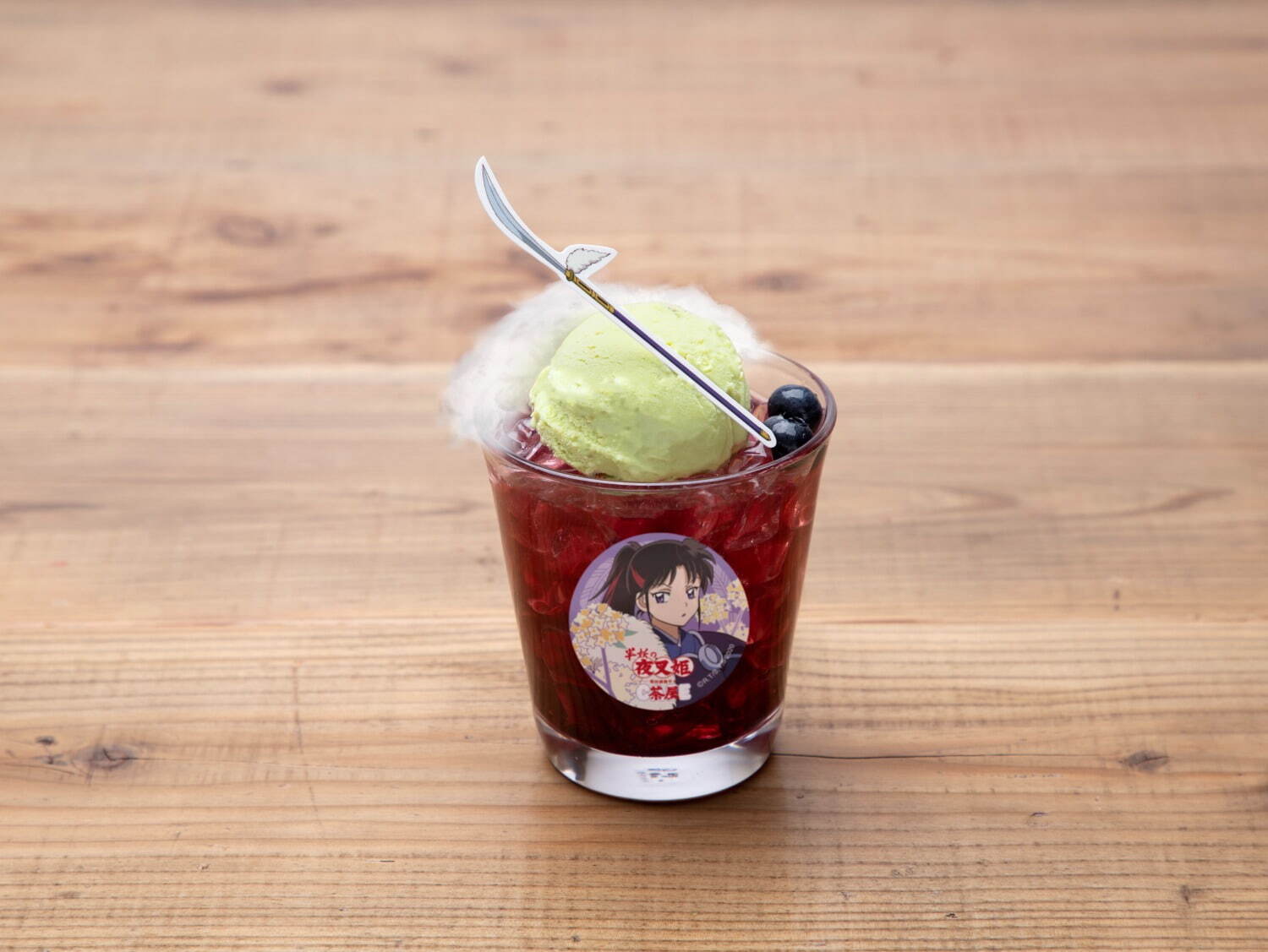 「半妖の夜叉姫カフェ」渋谷・心斎橋・名古屋パルコで、日暮とわ＆せつな＆もろはのフードやスイーツなど｜写真2