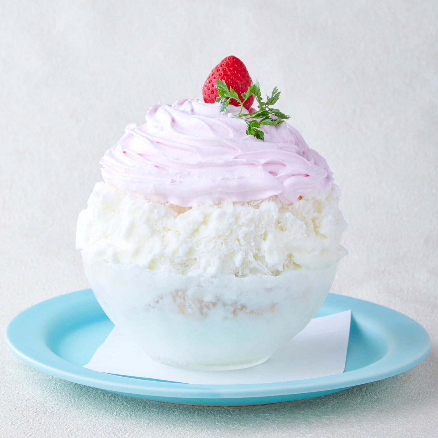 「苺のショートケーキ みるく氷」1,100円