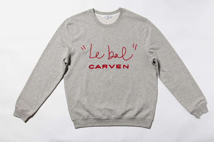 すずらん carven カルヴェン スウェット トップス ボルドー PATOU