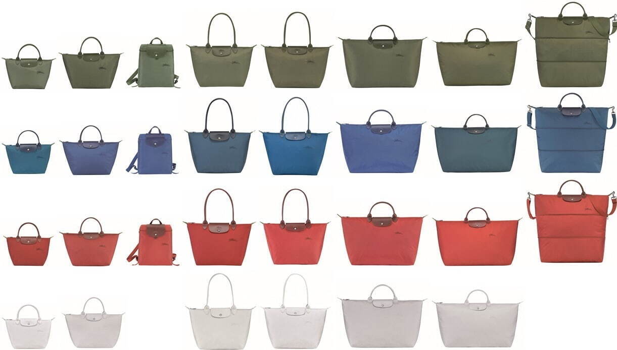 ロンシャン人気バッグ ル プリアージュ リサイクルナイロン で進化 選べる全4色で ファッションプレス