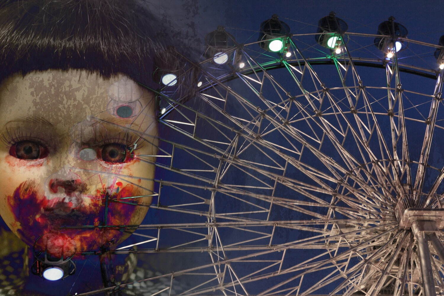 サンシャインサカエのホラー観覧車「祟り人形の観覧車」思念渦巻く人形、最高高度52mの恐怖体験｜写真3