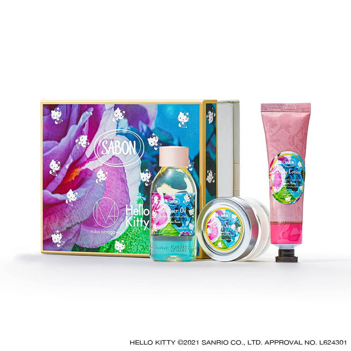 【SABON】ハローキティ×蜷川実花  ブルーミングキット